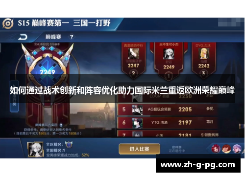 如何通过战术创新和阵容优化助力国际米兰重返欧洲荣耀巅峰